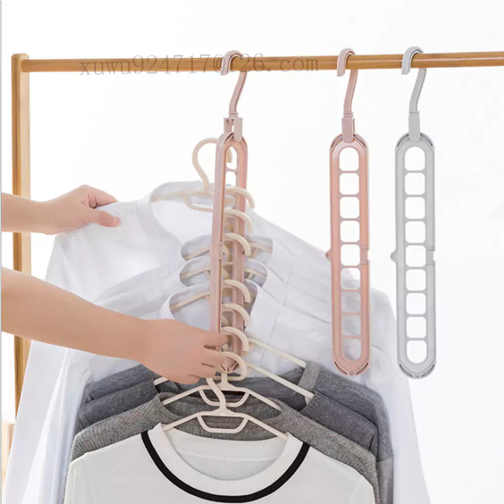 9-Hole Magic Space-Saving Hanger
