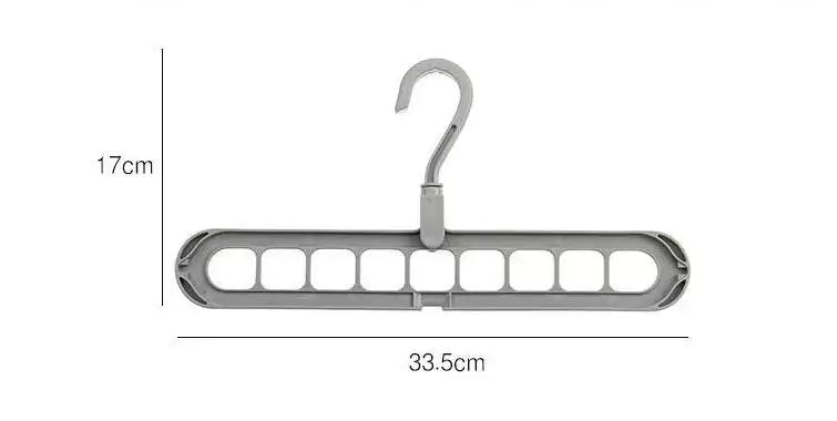 9-Hole Magic Space-Saving Hanger